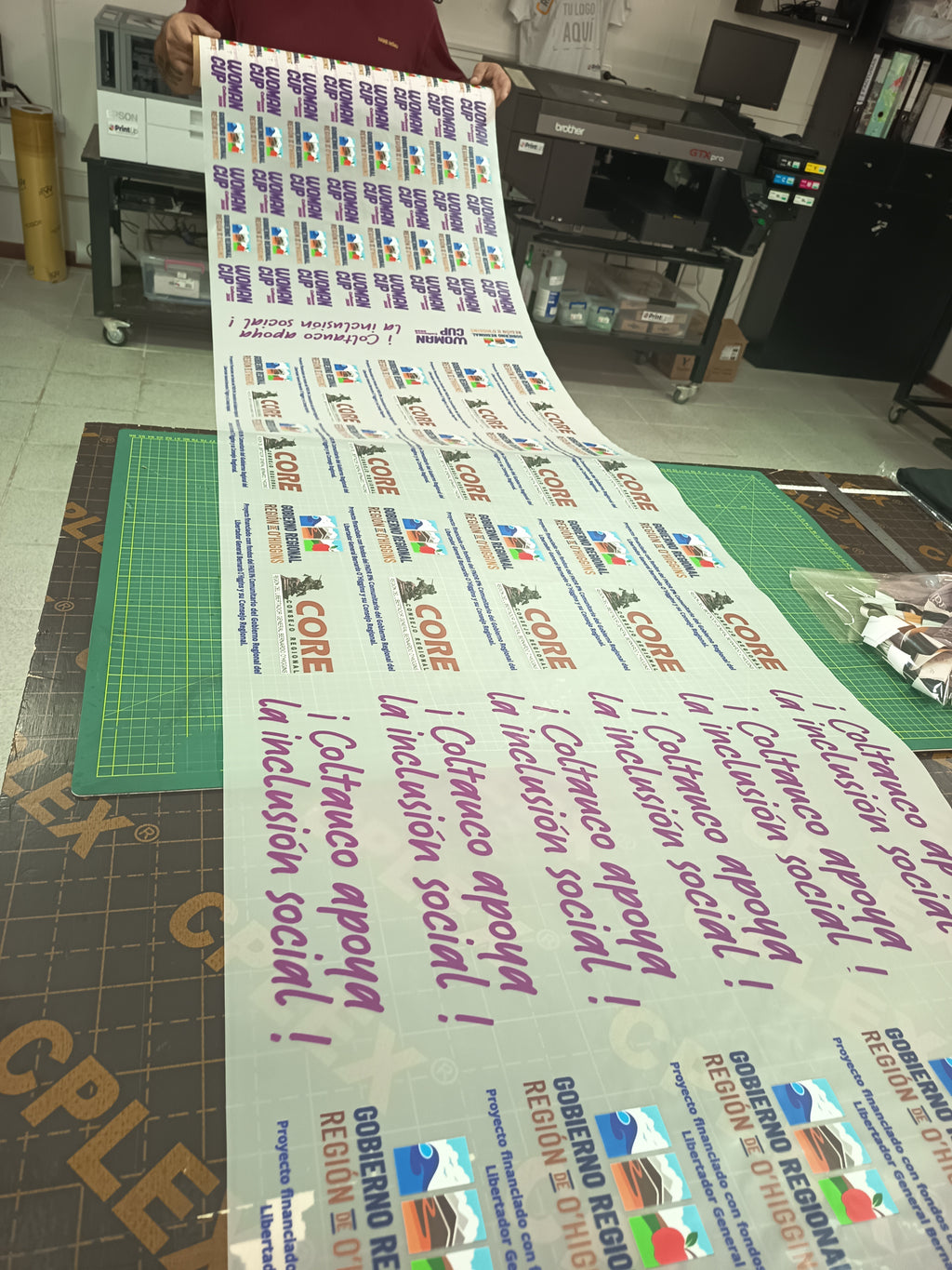 Lienzo de DTF Textil Personalizable (58x100cm)